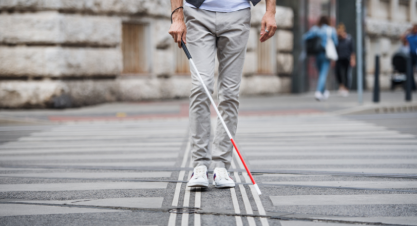 Blind Man sight restored
