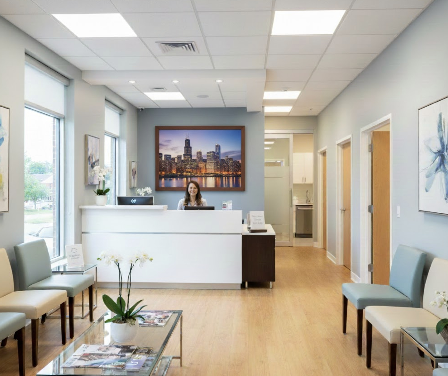 #1308 – Chicago Suburbs, Illinois – Ophthalmology Practice and Real Estate for Sale